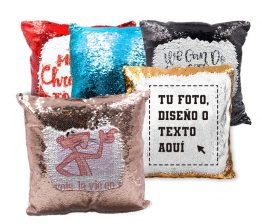 Cojín lentejuelas Reversibles